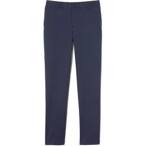 French Toast Boys Straight Leg Adjustable Waist Dress Pants - Navy Blue - Size 7